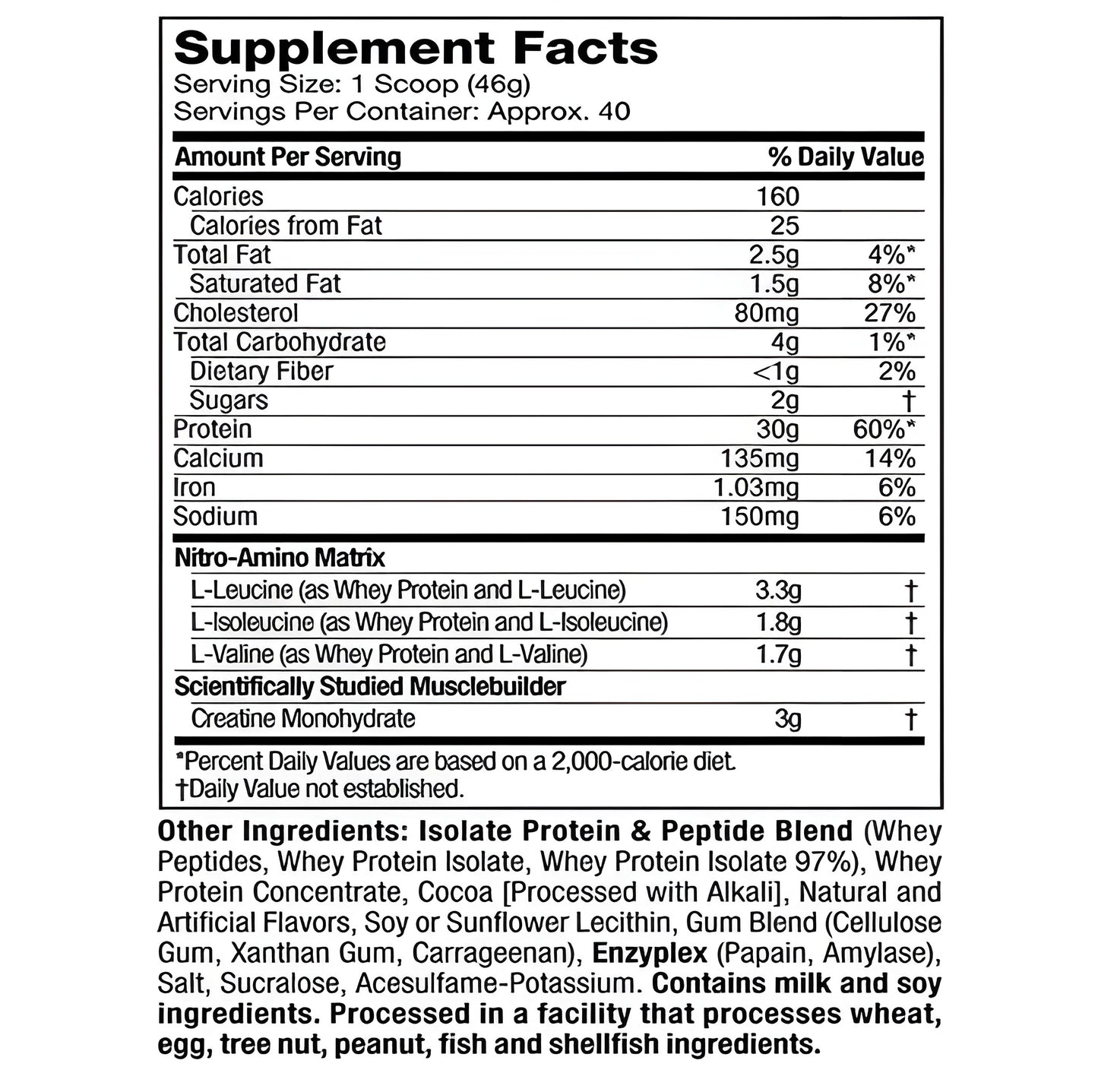 Muscletech NitroTech Whey Protein