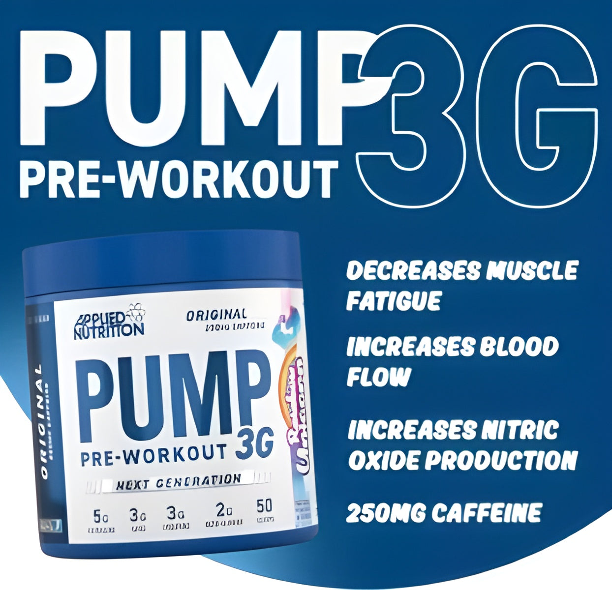 Pump 3G Pre Workout (with Caffeine)